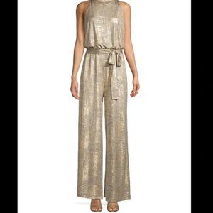 Vince Camuto Metallic Jumpsuit, size 4